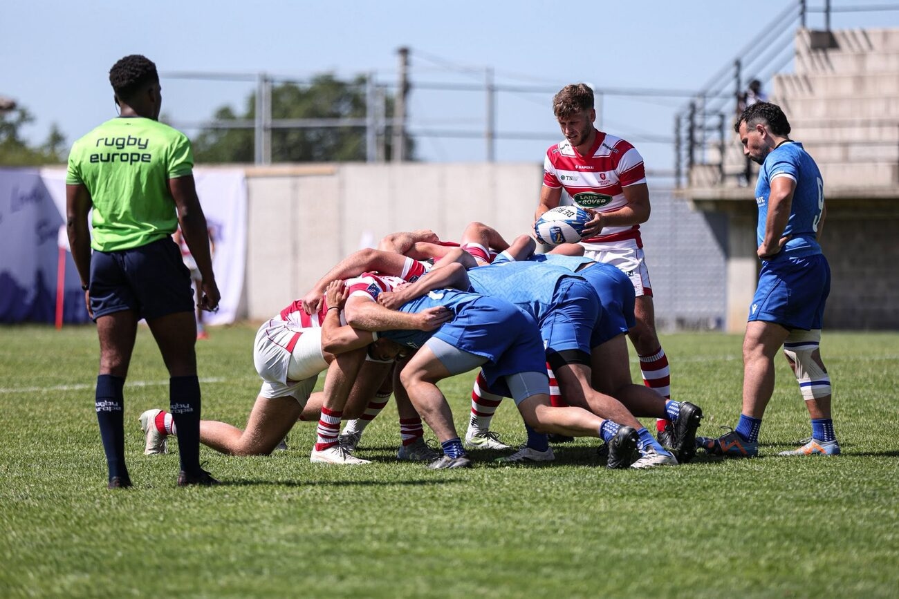 Gibraltar Rugby at a Rugby Europe fixture